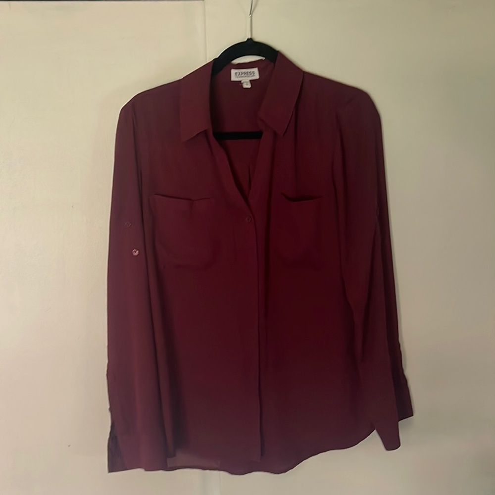 Express the Portofino Shirt (Maroon)